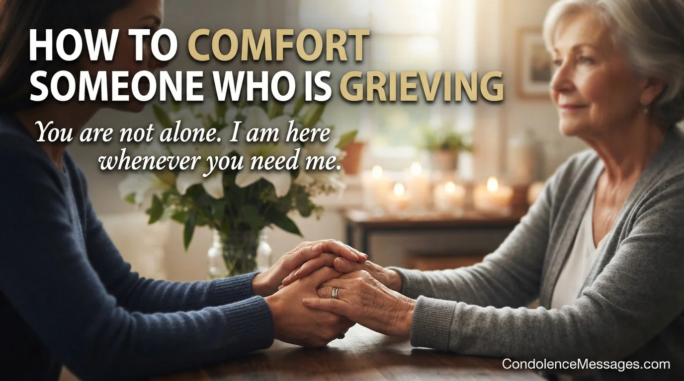 150+ Condolence Messages for Loss (Heartfelt, Short & Comforting)