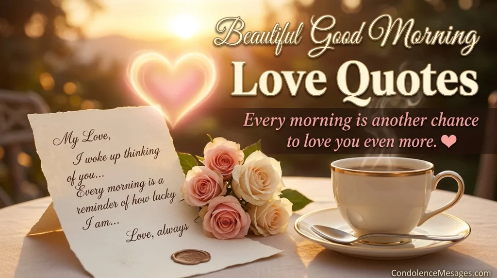 250+ Good Morning Love Messages for Her to Make Her Smile