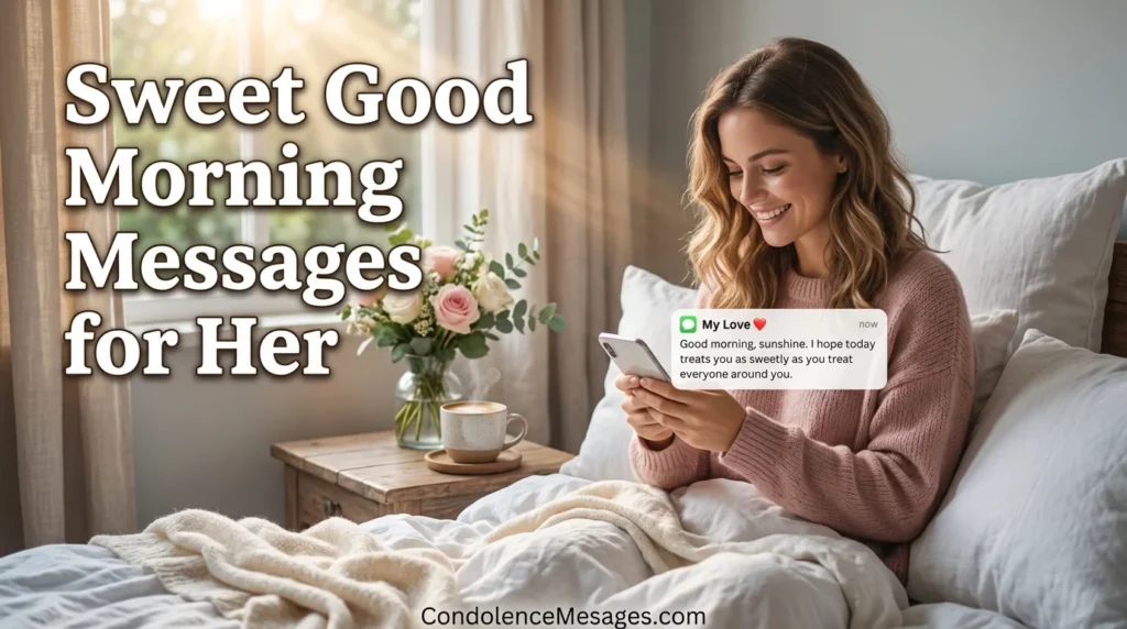 250+ Romantic Good Morning Messages for Her to Make Her Smile Every Day