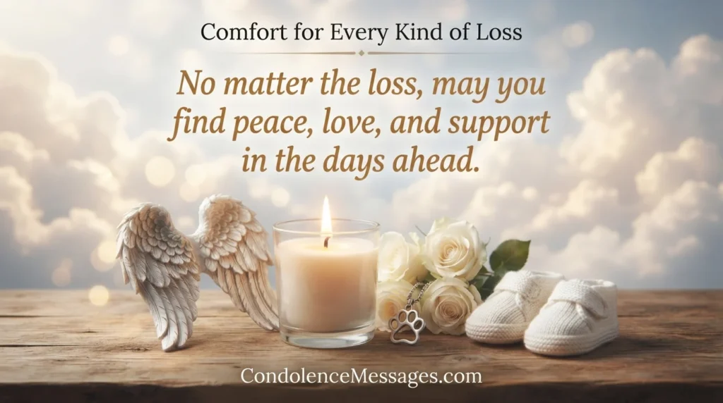 Condolence Messages for Special and Often-Overlooked Situations