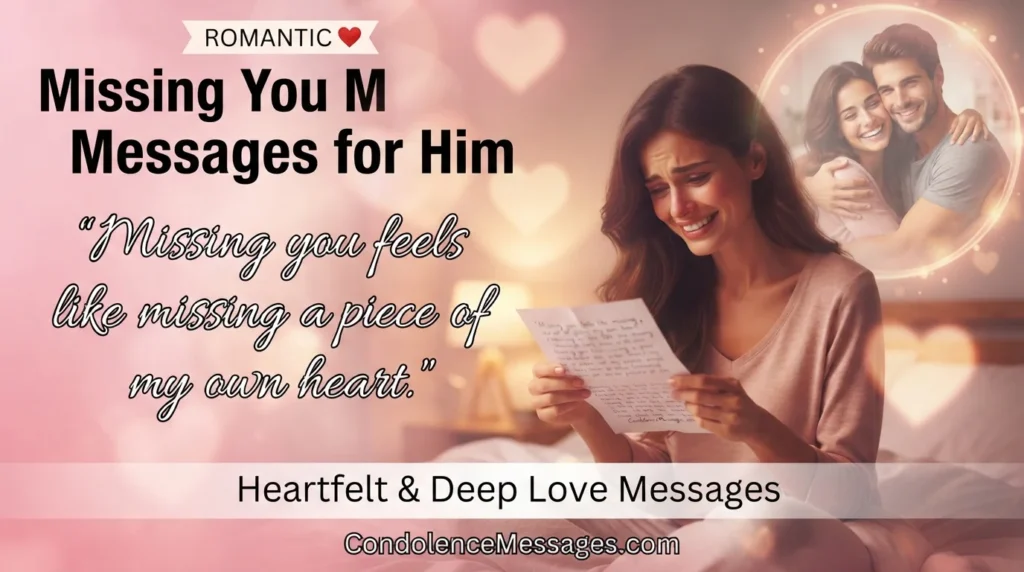 Cute Missing You Messages for Him