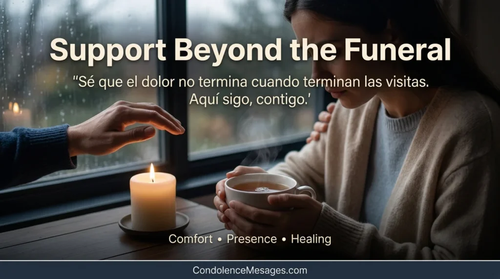 Heartfelt and Informal Condolence Messages in Spanish for Close Friends and Family