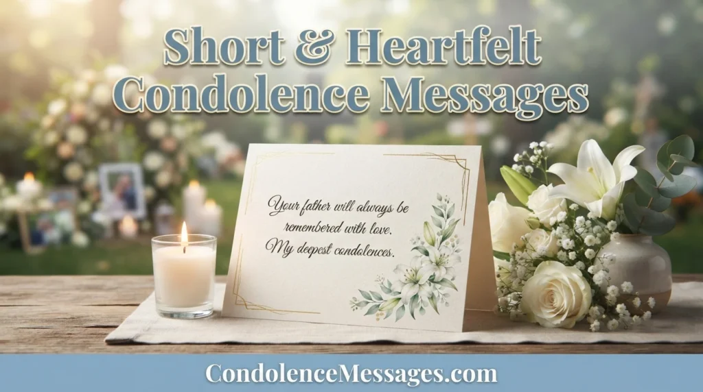 How to Write a Condolence Message for Loss of a Father