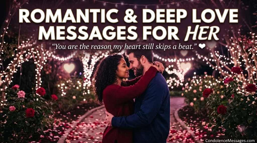 I Love You Text Messages for Her