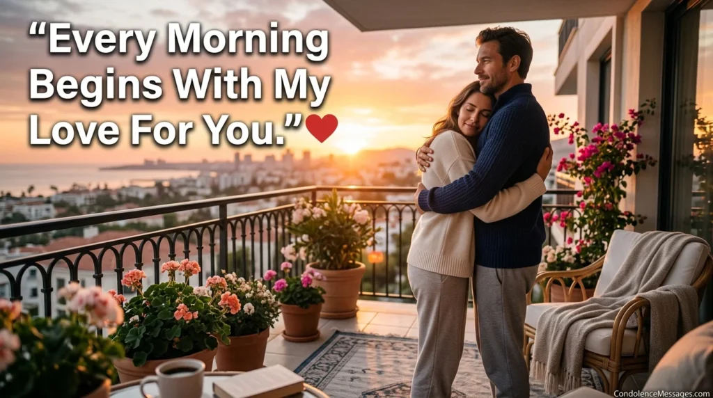 Long-Distance Good Morning Love Messages for Him