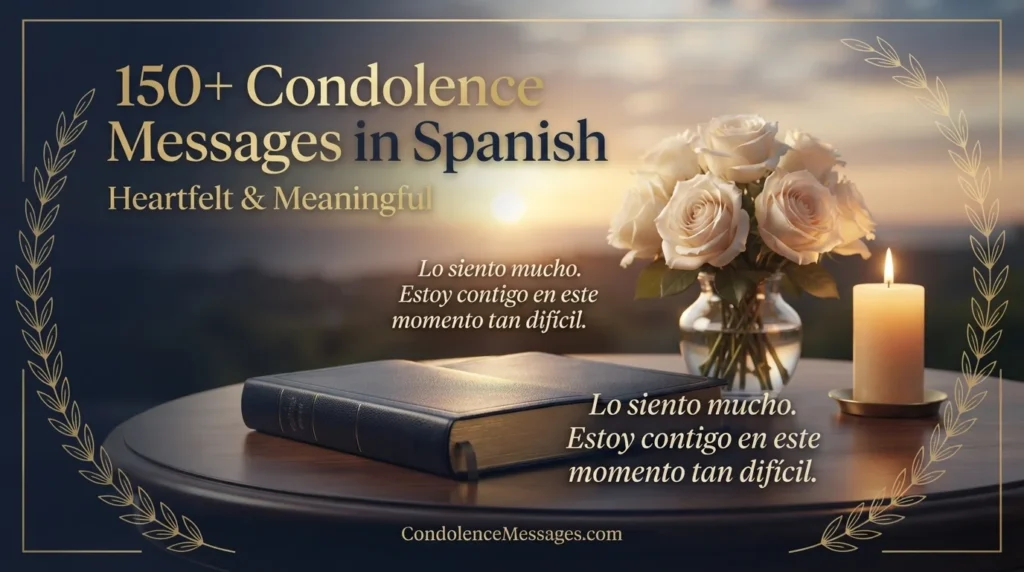 Spanish Condolence Messages for Faith, Legacy and Long-Term Grief Support