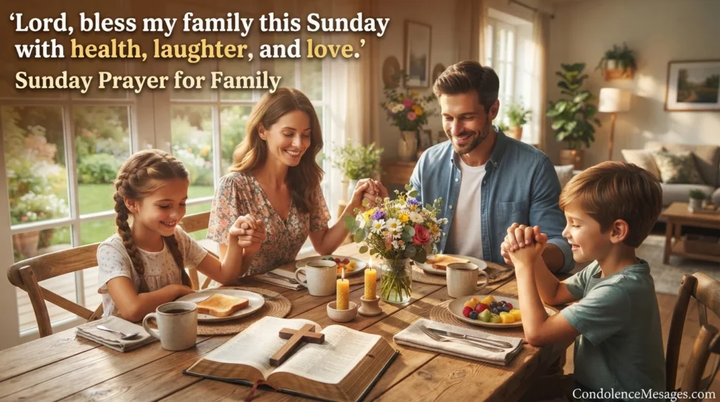 Sunday Morning Prayers for Family