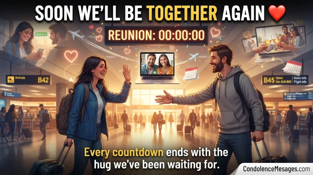 Trust and Reassurance Messages for Long Distance Love