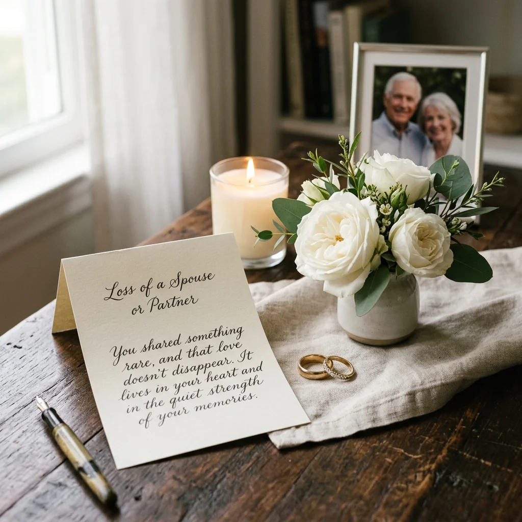 125+ Messages for Sympathy Card by Relationship