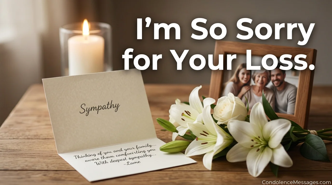 150+ Sympathy Card Messages to Express Heartfelt Condolences & Comfort