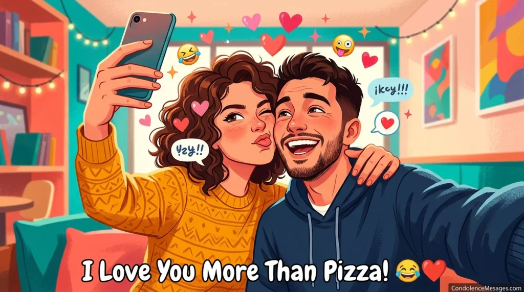 Crazy Love Messages to Make Him Smile