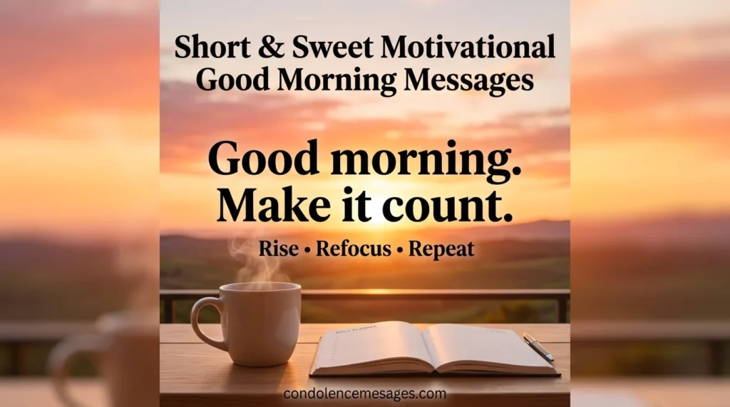 Good Morning Encourage Messages for Tough Days