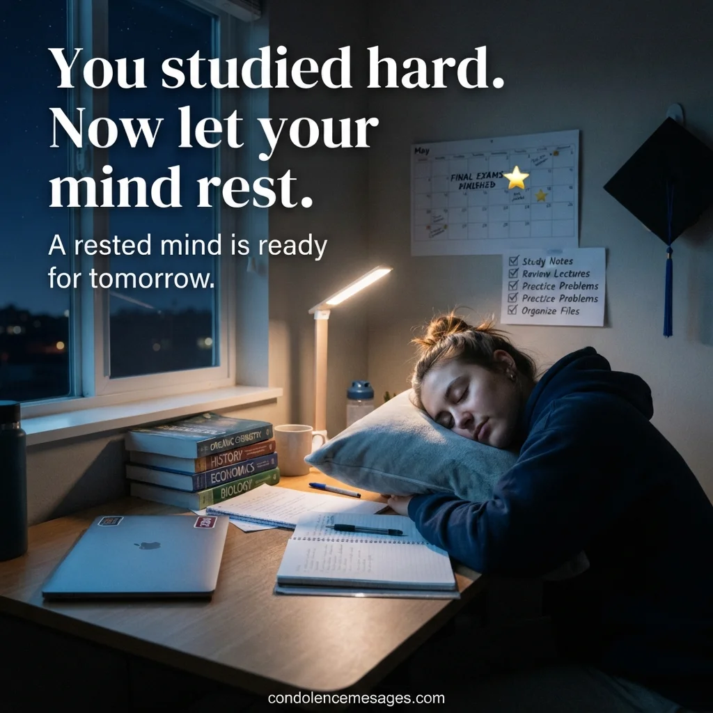 Gratitude-Focused Good Night Messages