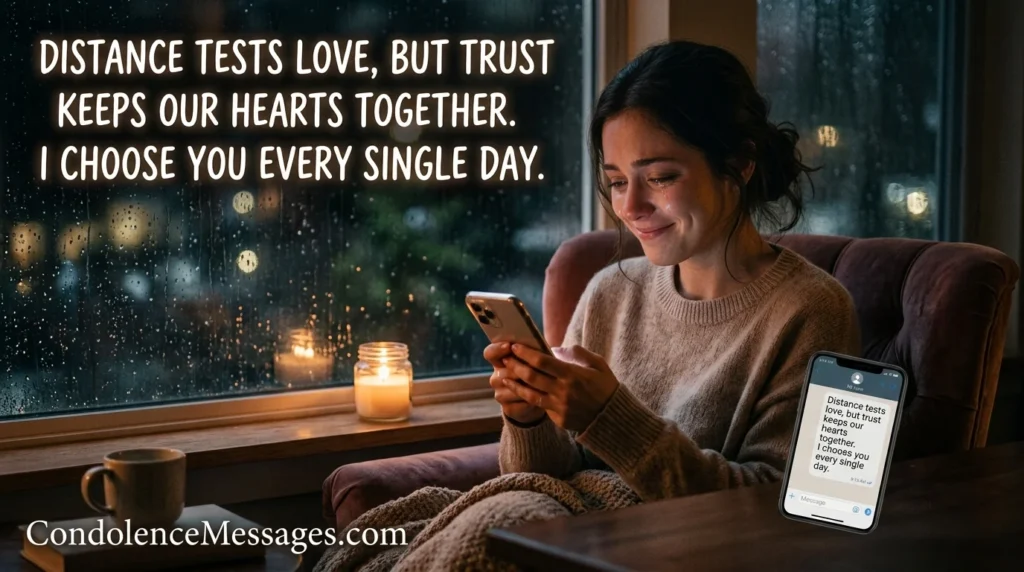 Love and Trust Messages for Distance Relationship for Him