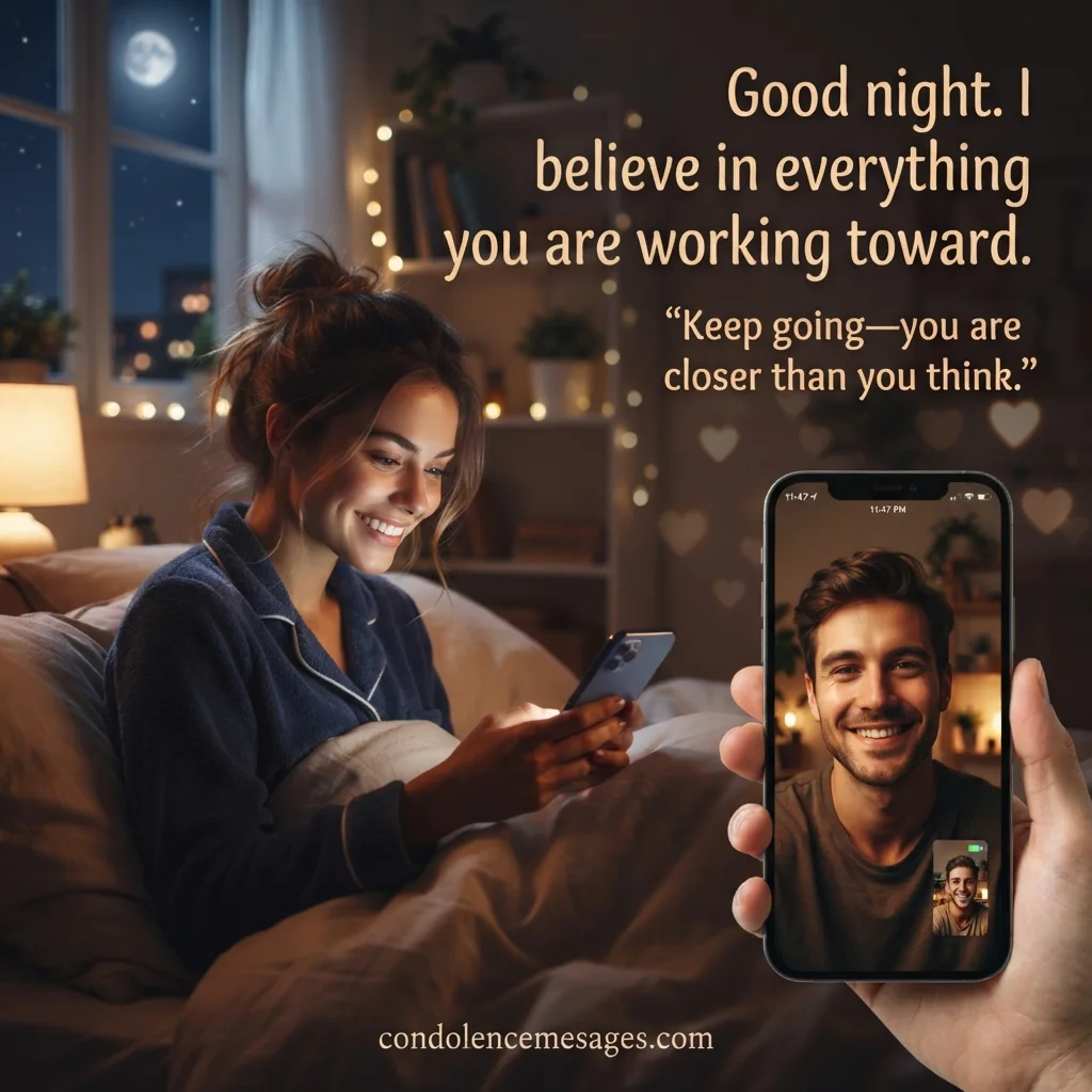 Motivational Good Night Messages for Yourself