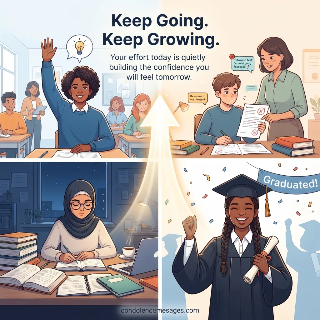 Motivational Messages for Students to Build Confidence and Self-Belief
