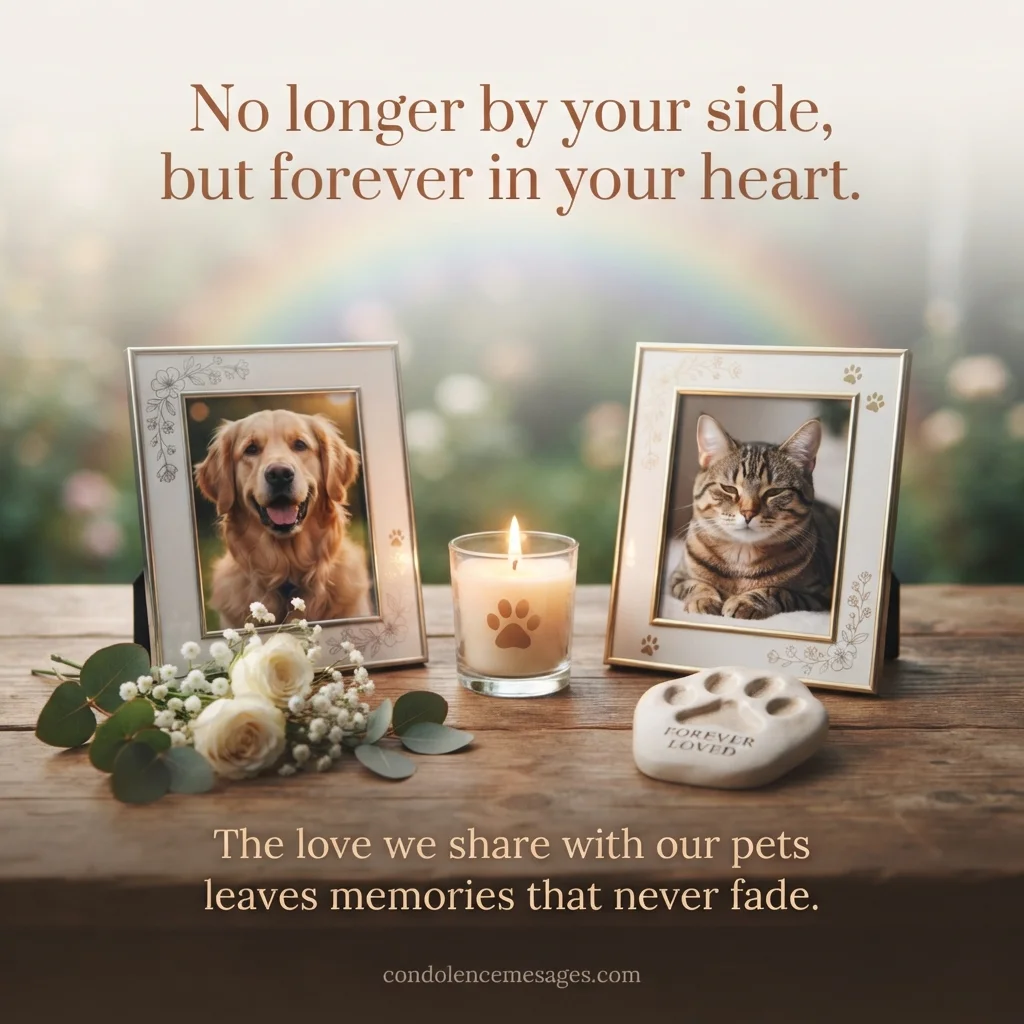 Pet Sympathy Messages for Coworkers, Neighbors, and Acquaintances