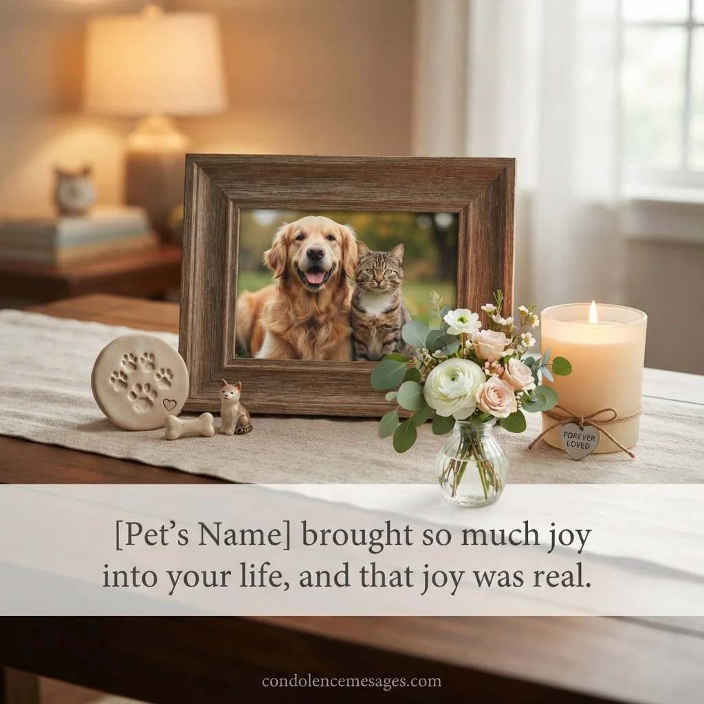 Pet Sympathy Messages for a Coworker