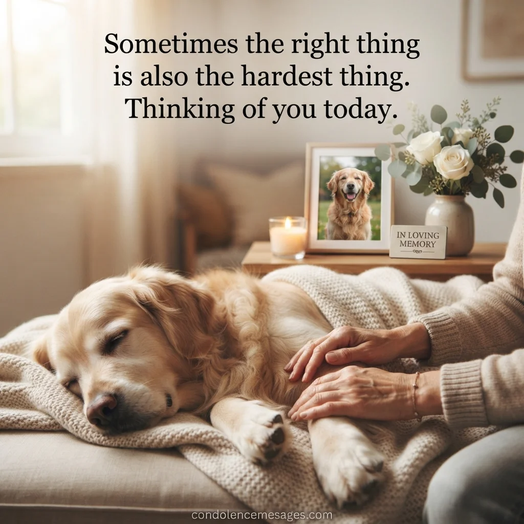 Pet Sympathy Messages for a Sudden or Unexpected Loss