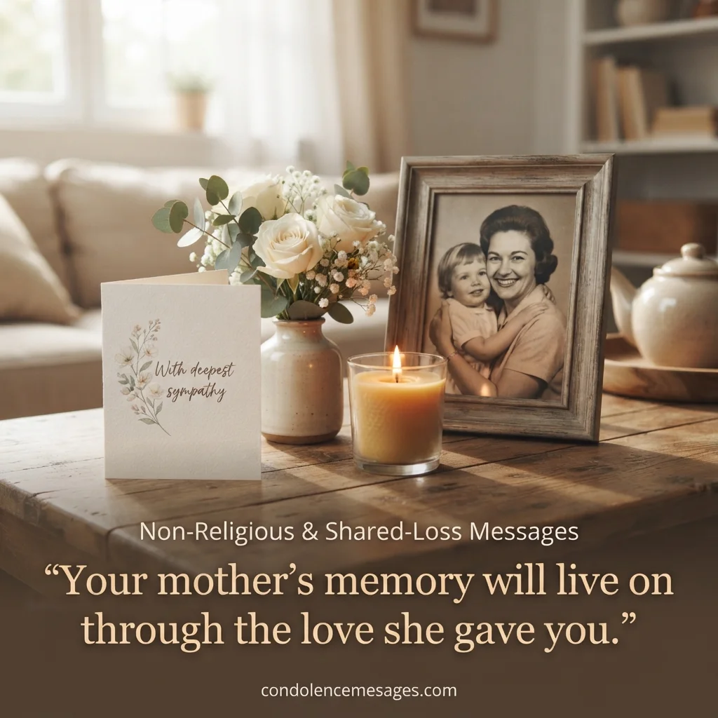 Religious Condolence Messages for Loss of Mother