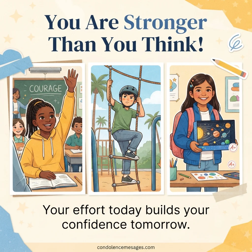 Short Motivational Messages for Kids