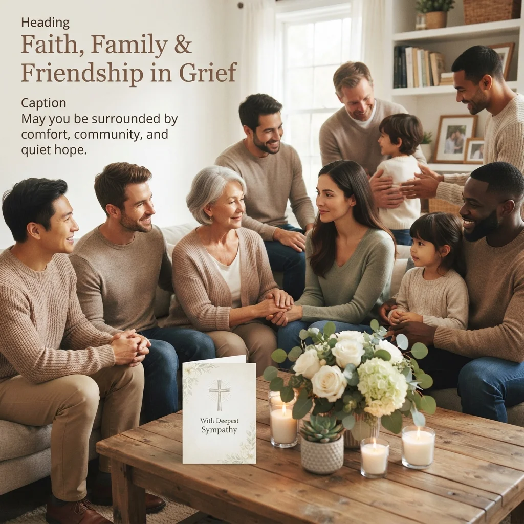 Short Religious Sympathy Quotes for Comfort & Faith