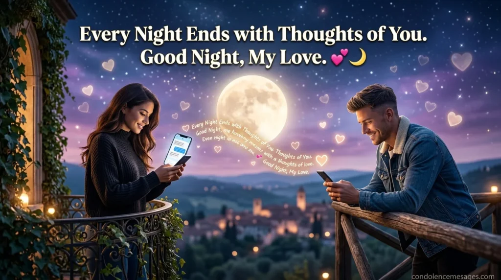 Short and Sweet Goodnight Messages for Her