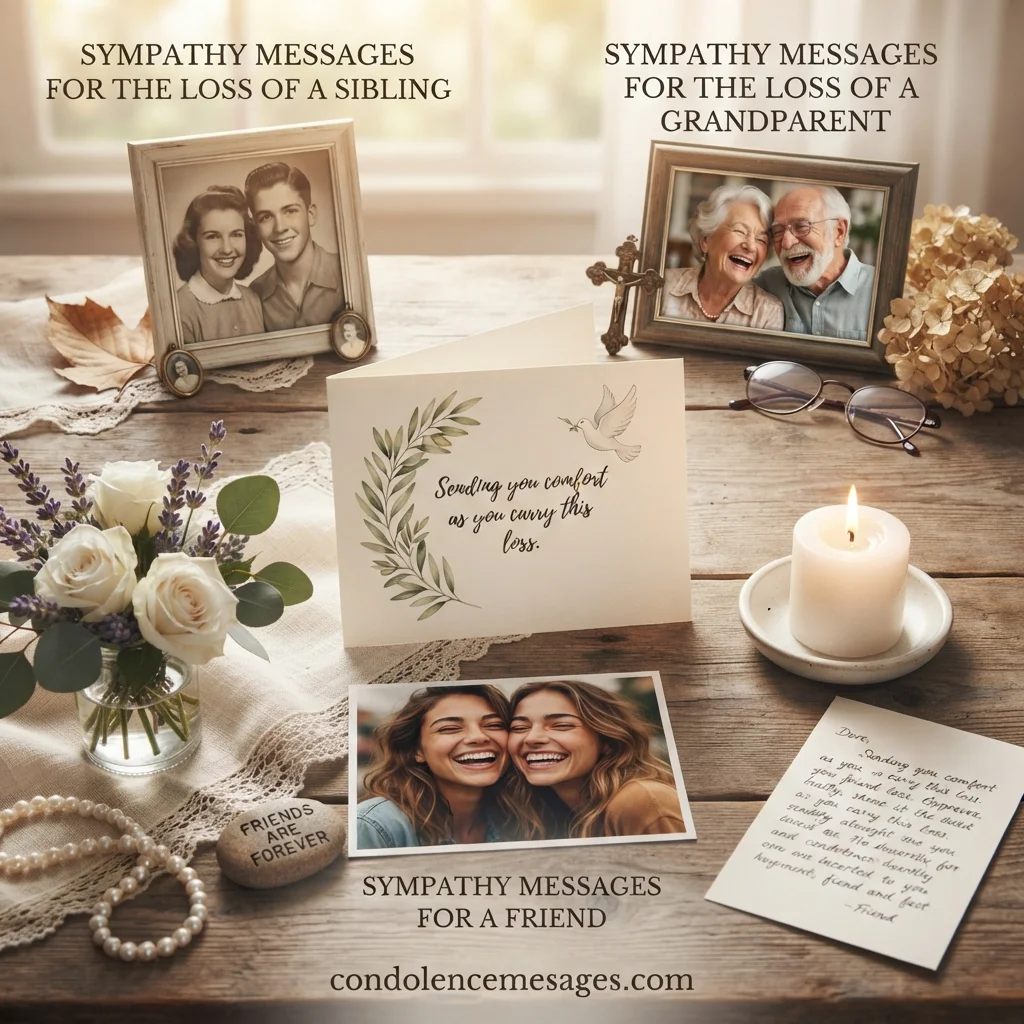 Sympathy Card Messages for Every Relationship and Situation