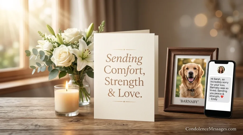 Sympathy Card Messages for a Sudden or Unexpected Loss