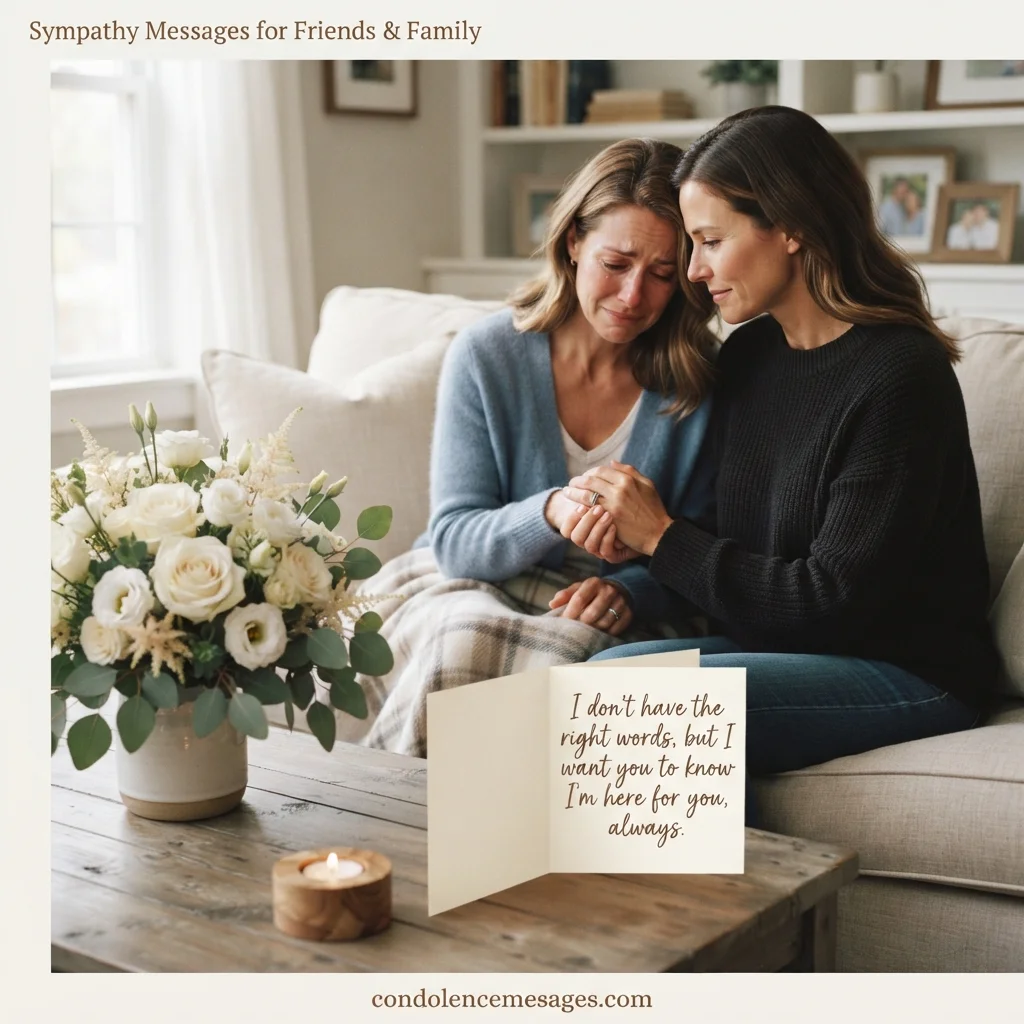 Sympathy Messages for a Close Friend