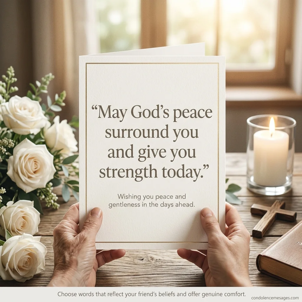 Sympathy Messages for a Friend Who Lost a Spouse or Partner