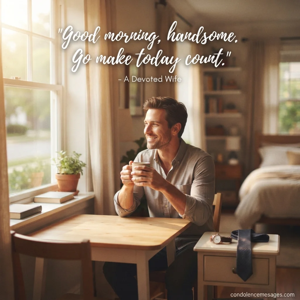Leadership and Responsibility Messages for Your Husband