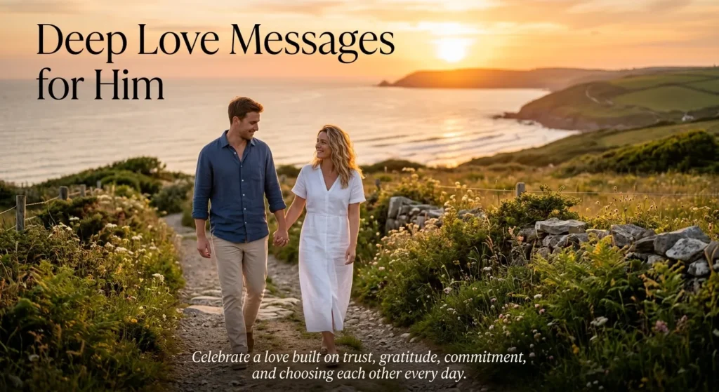 Deep Emotional Love Messages for Him When You Miss Him