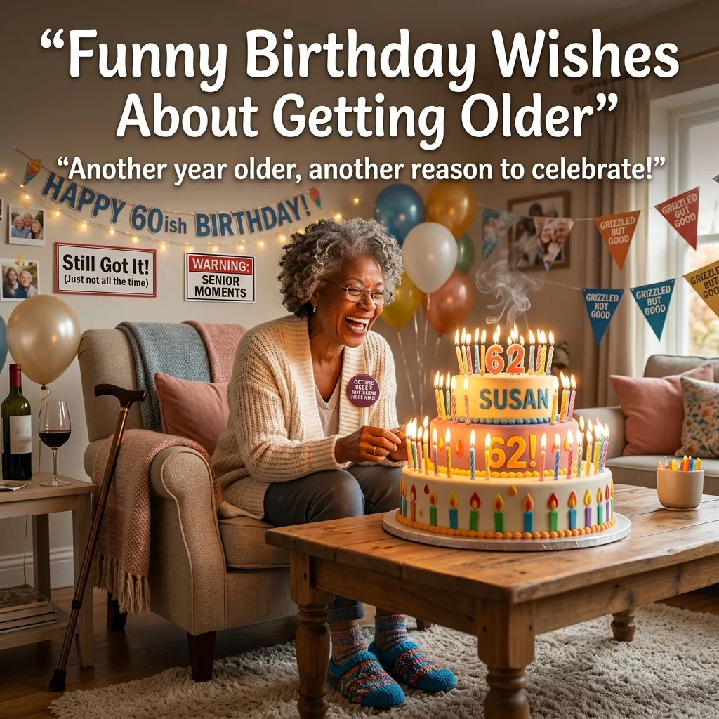 Funny Birthday Messages for Friends and Family