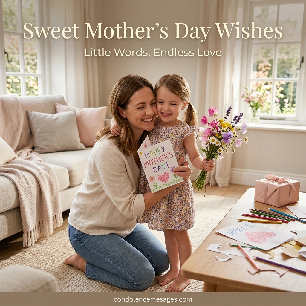 Heartfelt Mother’s Day Messages from Daughter & Son
