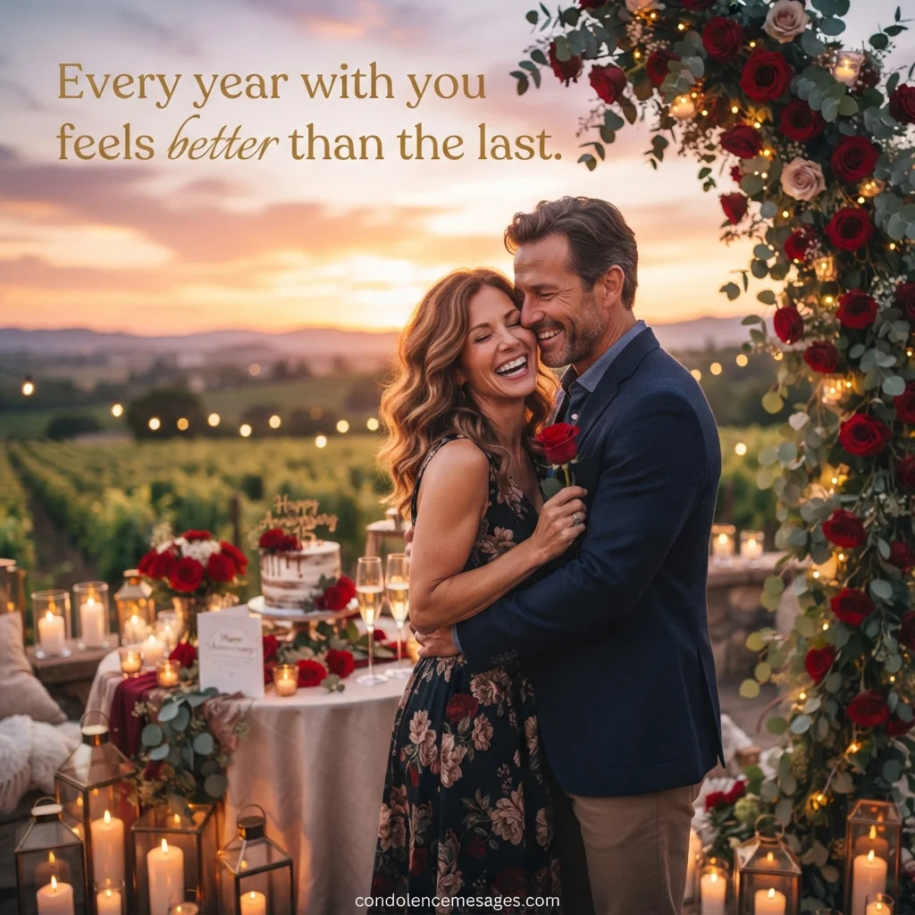Romantic & Heartfelt Anniversary Card Messages for Your Spouse