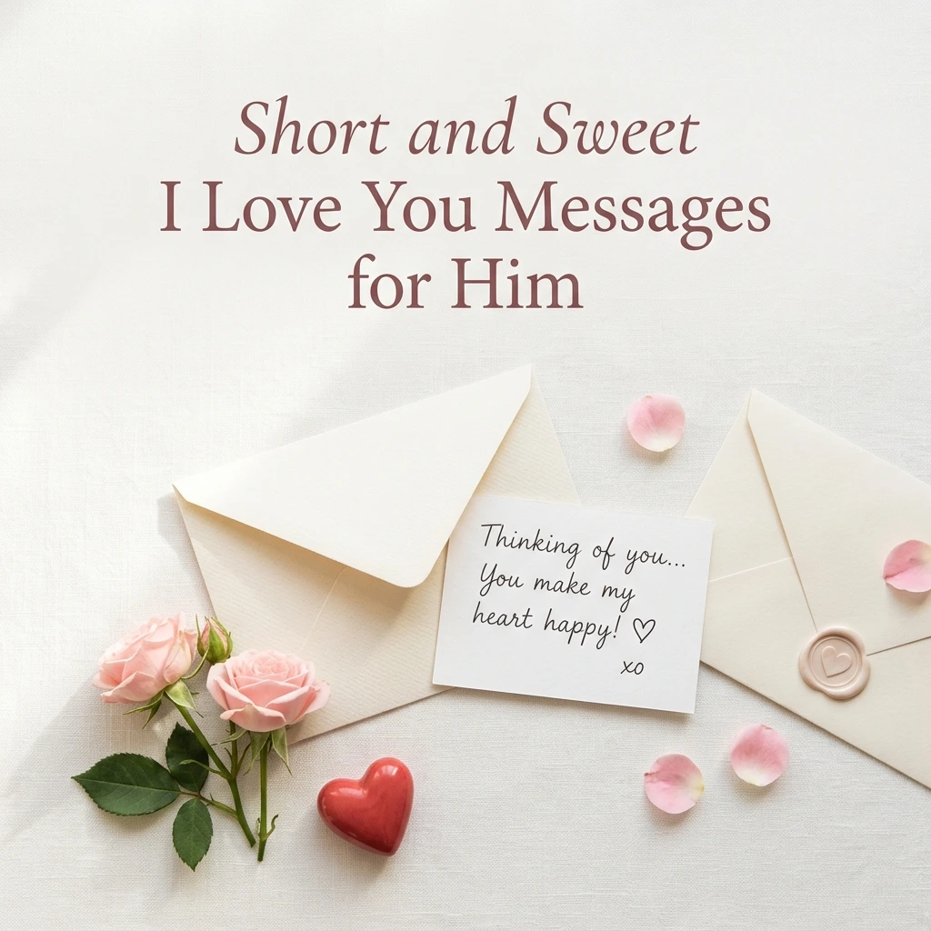 Touching I Love You Messages For Him To Make Him Cry