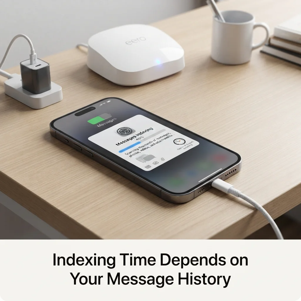 What Does It Mean When Messages Finish Indexing on iPhone?