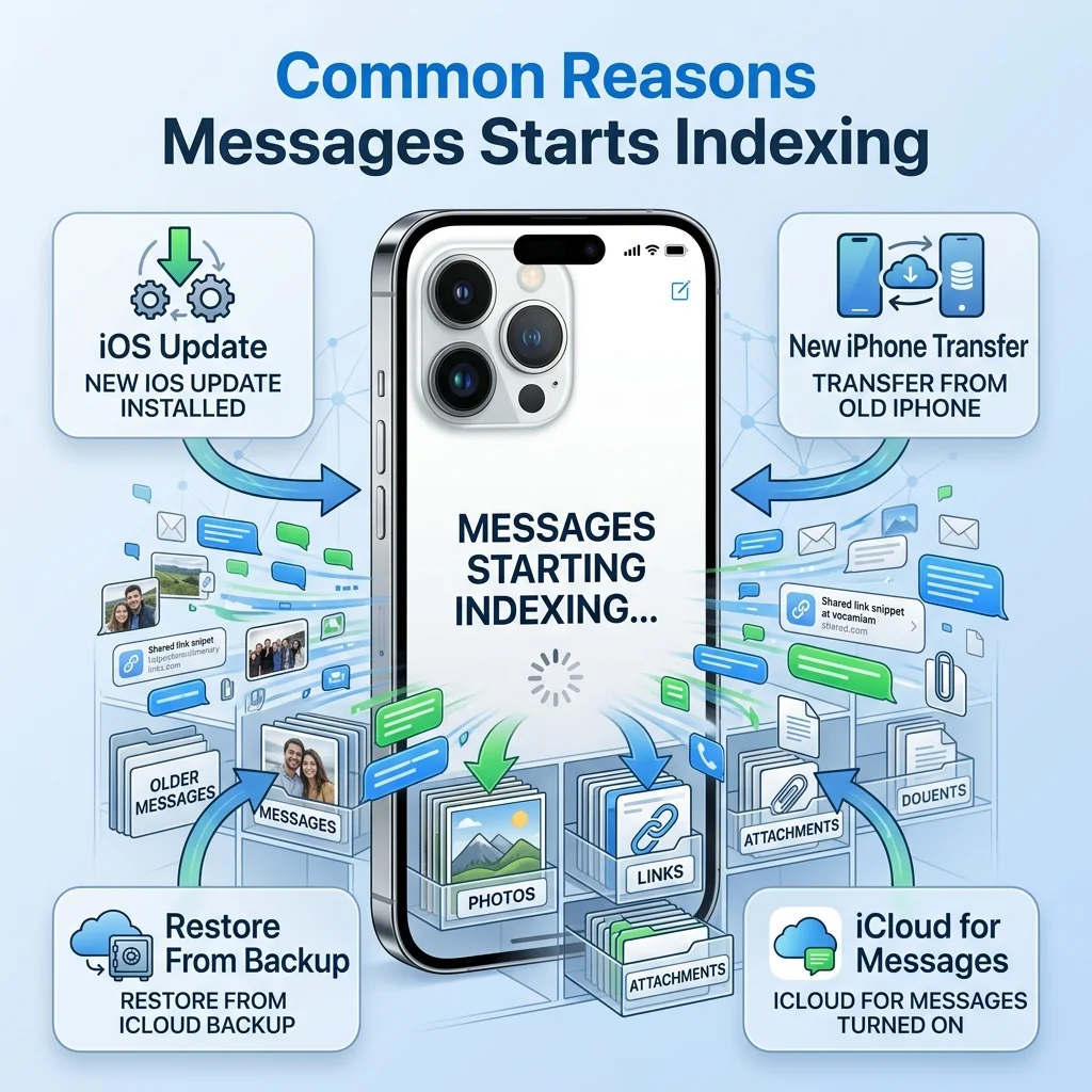 What Does Messages Indexing on iPhone Mean and How Long Does It Take?