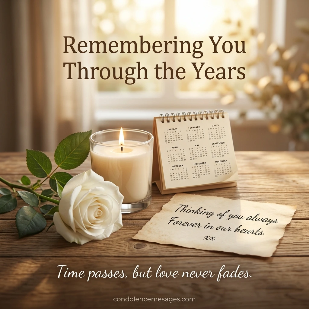 Short Remembrance Messages for Death Anniversary of a Loved One