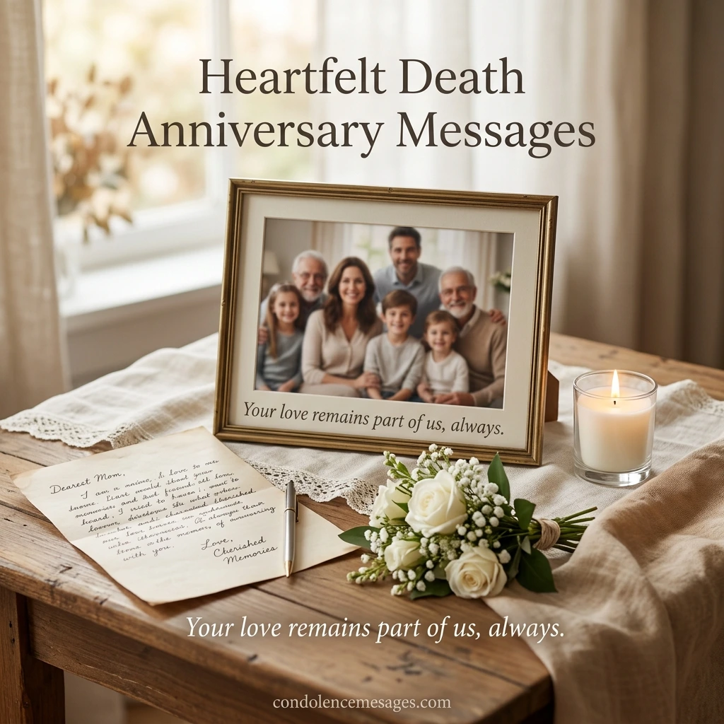 How to Write and Share Remembrance Messages on a Death Anniversary